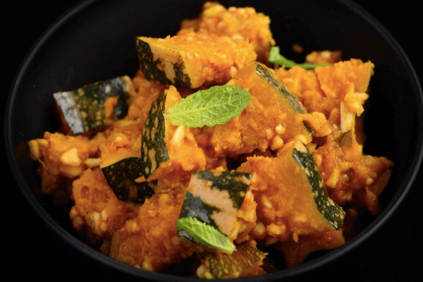Sweet and spicy pumpkin curry. Source: Supplied