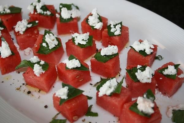 Watermelon and Feta.Indian Link