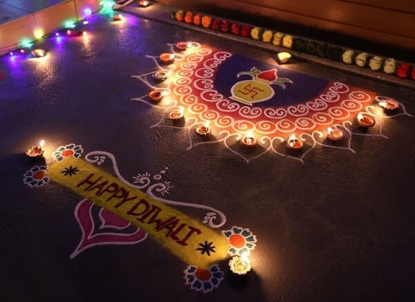 Happy Diwali Rangoli