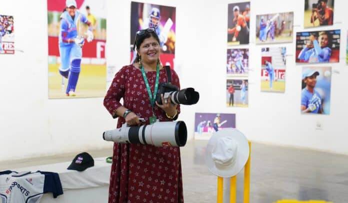 A rare Indian woman in cricket photography, Abhilasha was in Australia recently for the ICC T20 Women’s World Cup