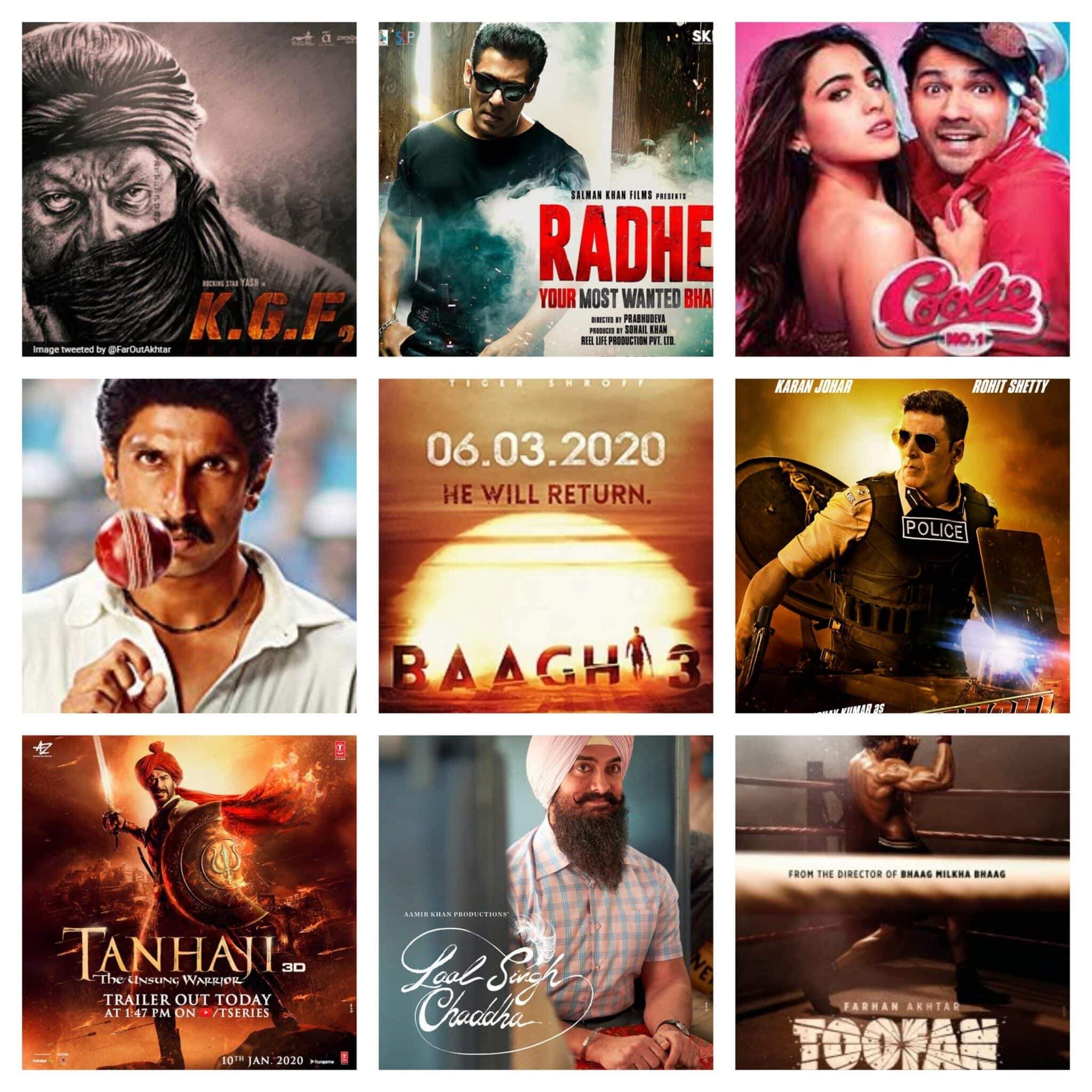 2020 bollywood store movies