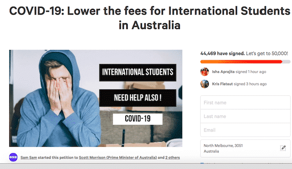 International students: Same tuition for an online semester