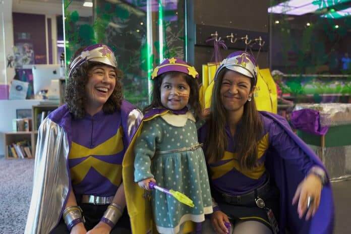 Starlight Children’s Foundation made the hospital comfortable for Aru. Aru is a bubbly girl who has lived in and out of Melbourne's Royal Children’s Hospital.