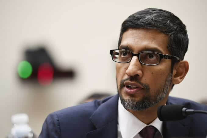 alphabet ceo sundar pichai