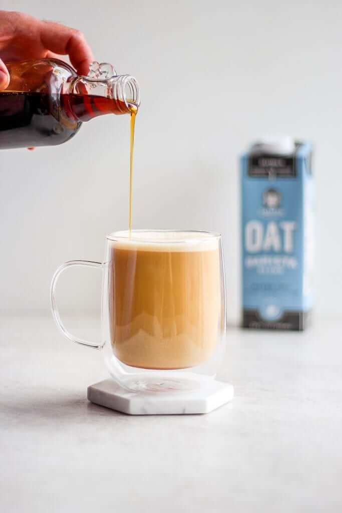 maple oat latte