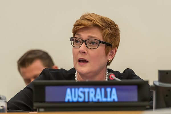 DTFA announces funding for Aussies (Australians) stuck overseas. Marise Payne