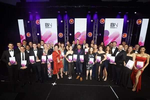 Winners at Business News' annual 40under40 ceremony held in Perth