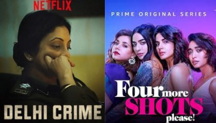 delhi crime and four more shots please posters
