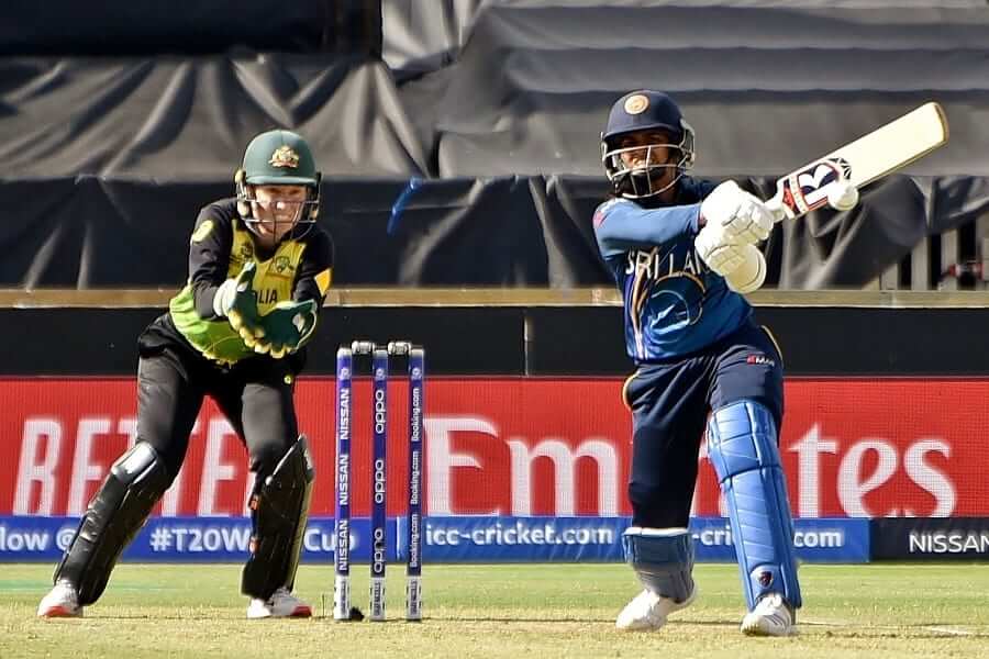 Sri Lankan batsman Shashikala Siriwardene and wicketkeeper Alyssa Healy
