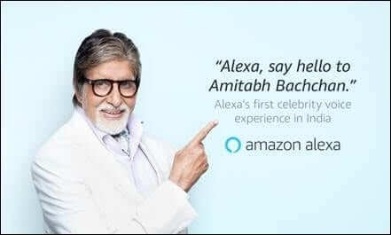 amitabh bachchan to be voice of alexa