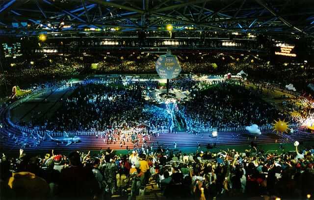 closing ceremony sydney olympic games 2000