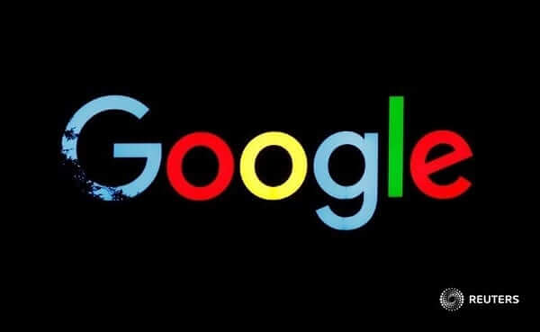 google logo smudged