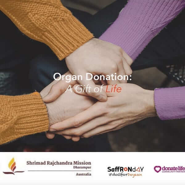 organ donation saffron day