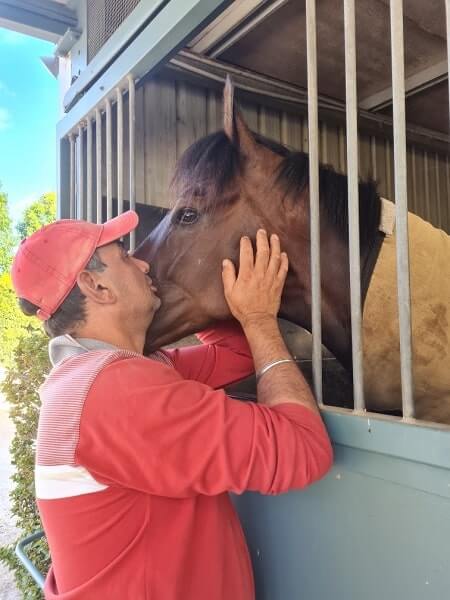 julius sandhu with horse do you reckon