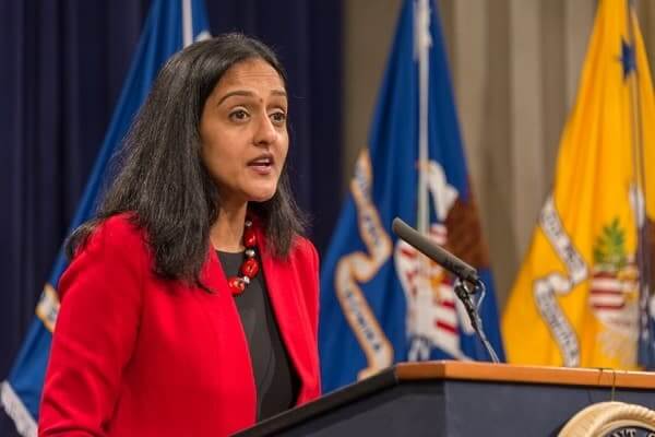 vanita gupta, indian american, biden team, assistant attorney general AG