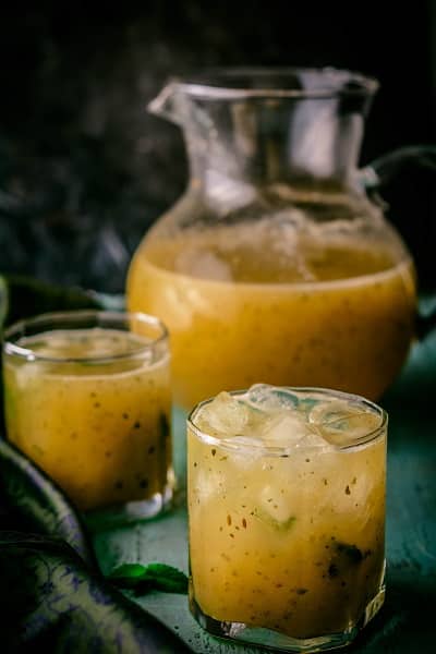 Green mango cooler recipe