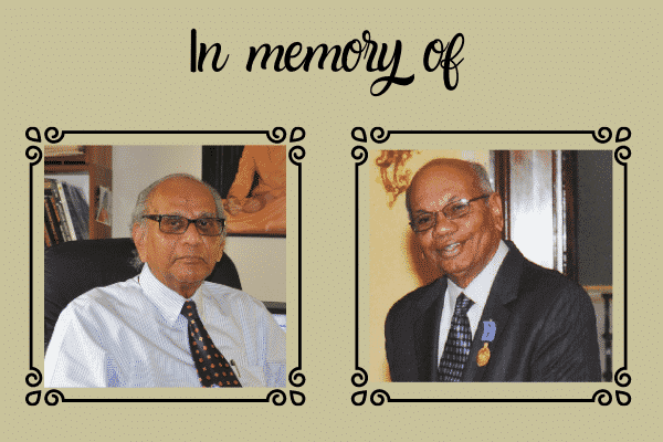 Dr Jagan Mazumdar (left) and Mr Siva Selvakulalingam (right).