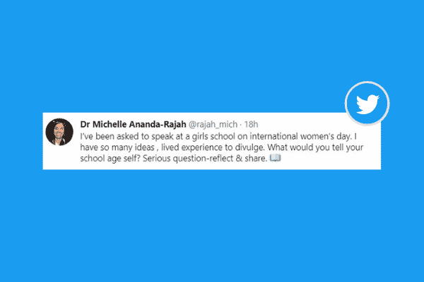 Dr Michelle Ananda-Rajah twitter thread