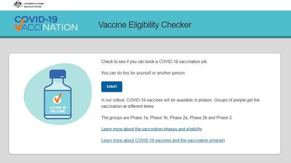 covid vaccine eligibility checker dept of health 