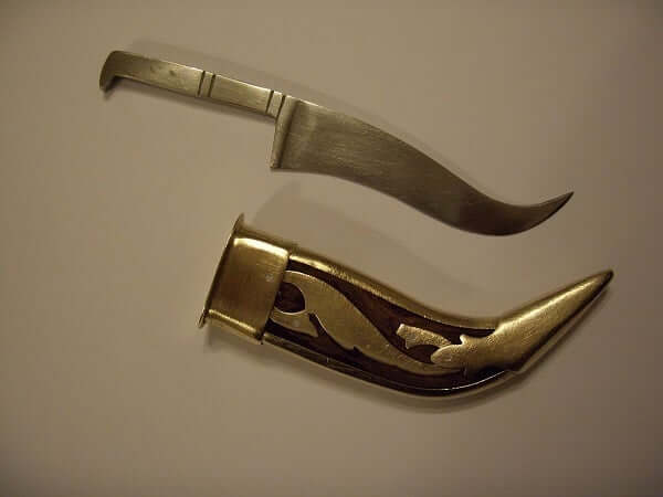 a kirpan and its case, the sikh ceremonial dagger