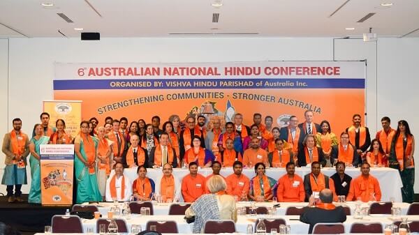 Photo from the 6th Australian National Hindu Conference organised by VHP Australia. 