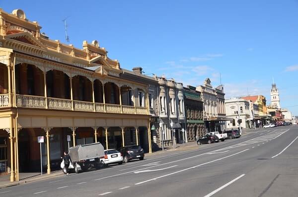 Ballarat Victorian streetscape