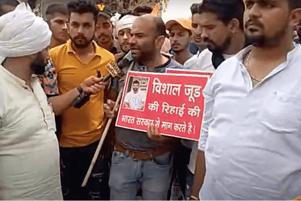 Vishal Jood supporters in India