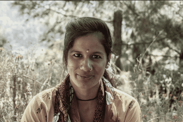Hema, an elected woman from Uttarakhand.