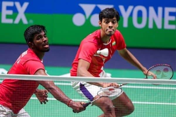Men's doubles badminton pair of Satwiksairaj Rankireddy and Chirag Shetty.Source: IANS