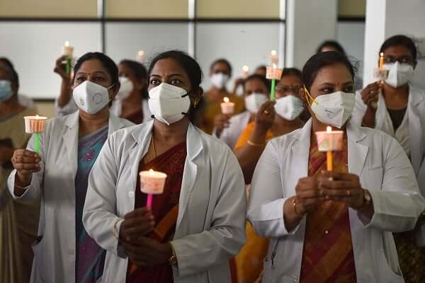 indian doctors vigil