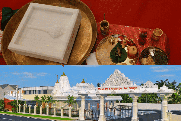 Melbourne’s Shwetambar Jain Temple- first stone laying ceremony