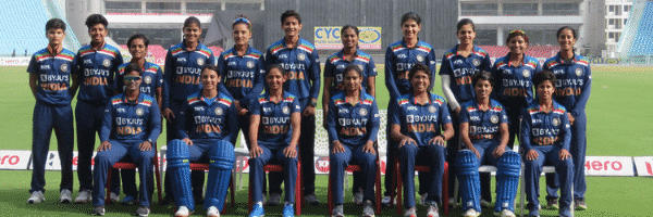 Indian women's cricket team. 