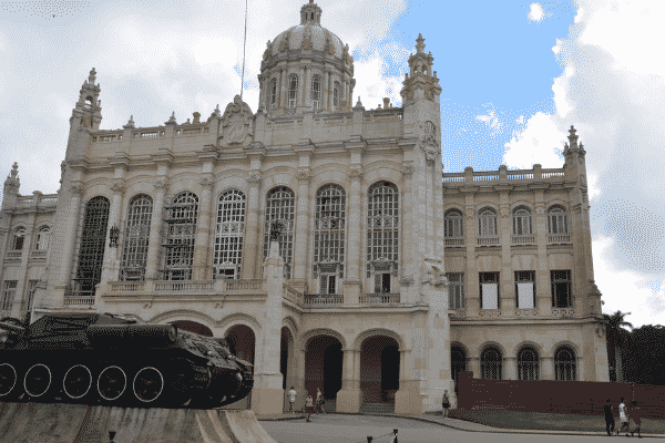 Museo de la Revolucion in Havana, Cuba.