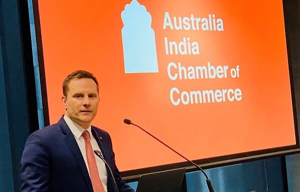 ALEX HAWKE AT AICC LAUNCH SYDNEY