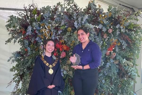 Devika Chaudhary Brimbank city council's Young Citizen of the year 2022