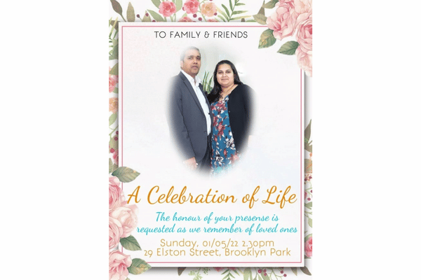 Celebration of life Adelaide family