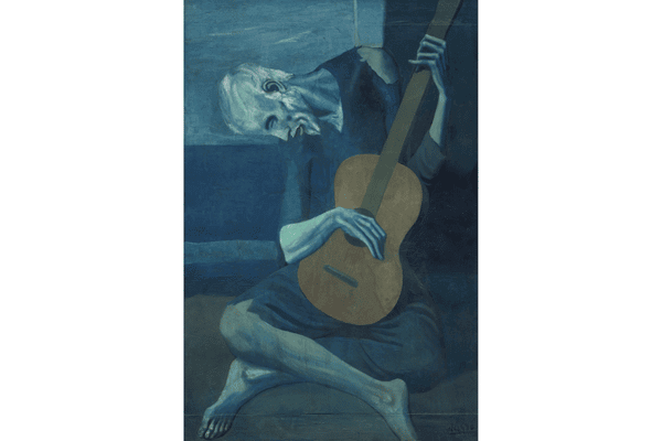 The Old Guitarist at NGV
