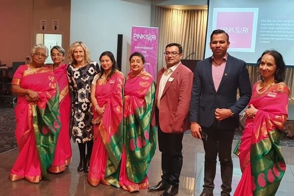 pink sari project