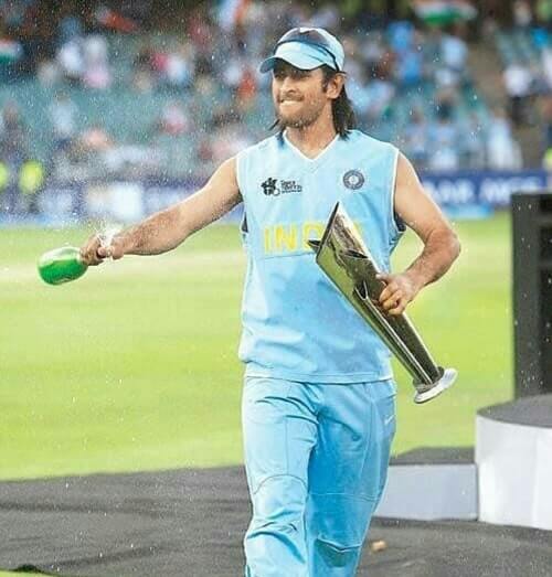 M. S. Dhoni. 2007 T20 World Cup