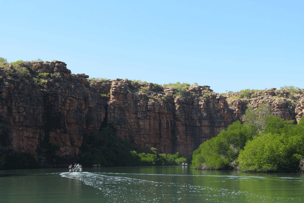 cruising the kimberley on King George River