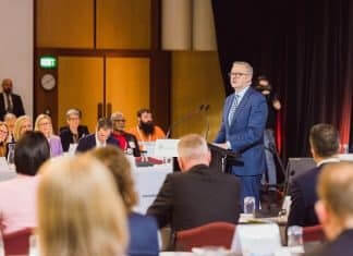 Prime Minister Anthony Albanese speaks at the Jobs and Skills Summit.; Albanese Labor government