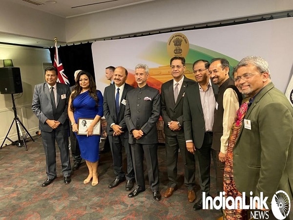 Sydney's Indian community meet with Ext Affairs Minister Dr S Jaishankar
