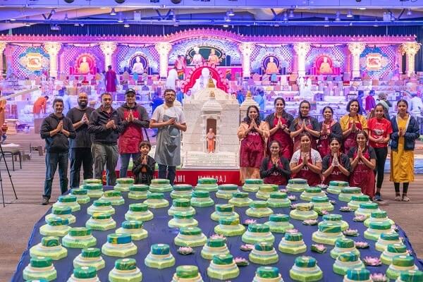 BAPS Diwali cake record