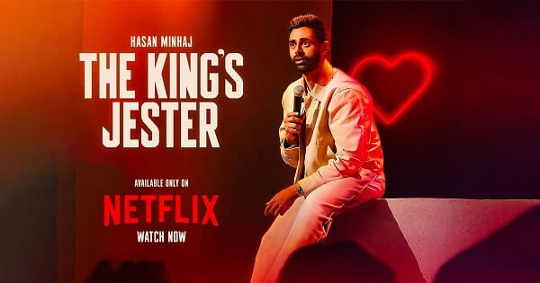 Hasan Minhaj in his Netflix special