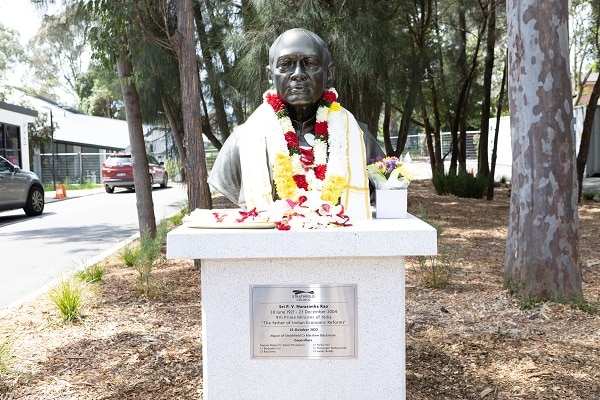 Narasimha Rao statue sydney