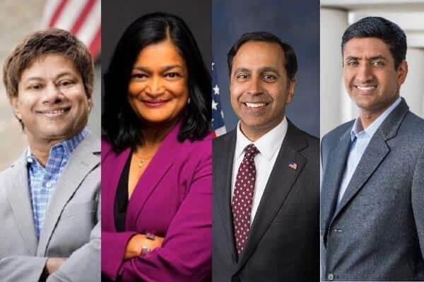Four Indian-Americans have been elected into the US congress, Shri Thanedar, Pramila Jayapal, Raja Krishnamoorthi, Ro Khanna