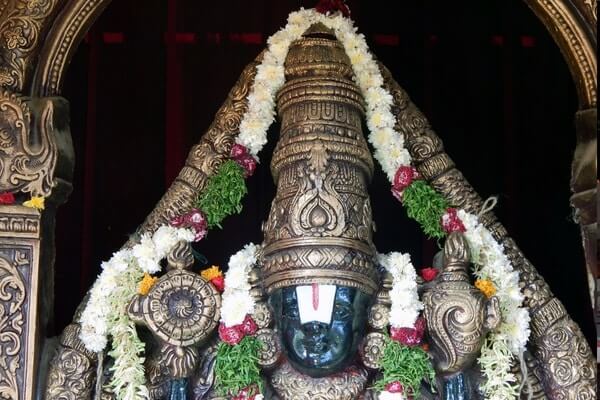 Balaji deity atSeri Venkateshwara temple