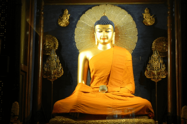 Mahabodhi Temple main deity