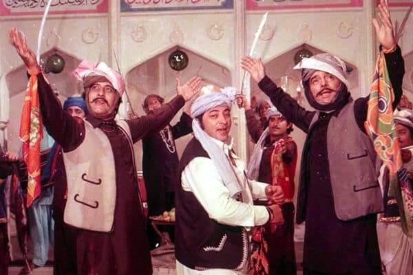 Amjad Khan, Feroz Khan, and Vinod Khanna