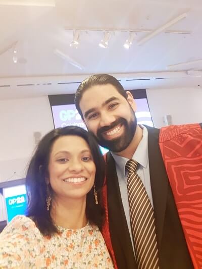 Dr Abhishek Verma, GP of the Year 2022, with wife Swapna